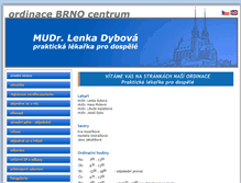 Tablet Screenshot of doktorbrno.cz